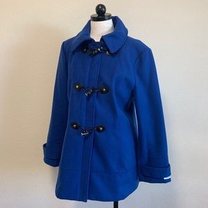 Royal blue peacoat!